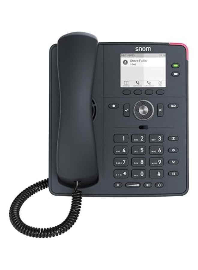 snom IP Telephone|Colour-Black|Material:ABS Plastic-D140 - Image 2